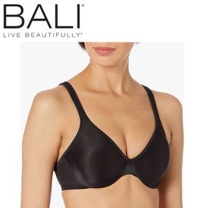 💥BNWOT💥Bali Women's Passion for Comfort Underwire Bra Black SIZE 38B Sty…